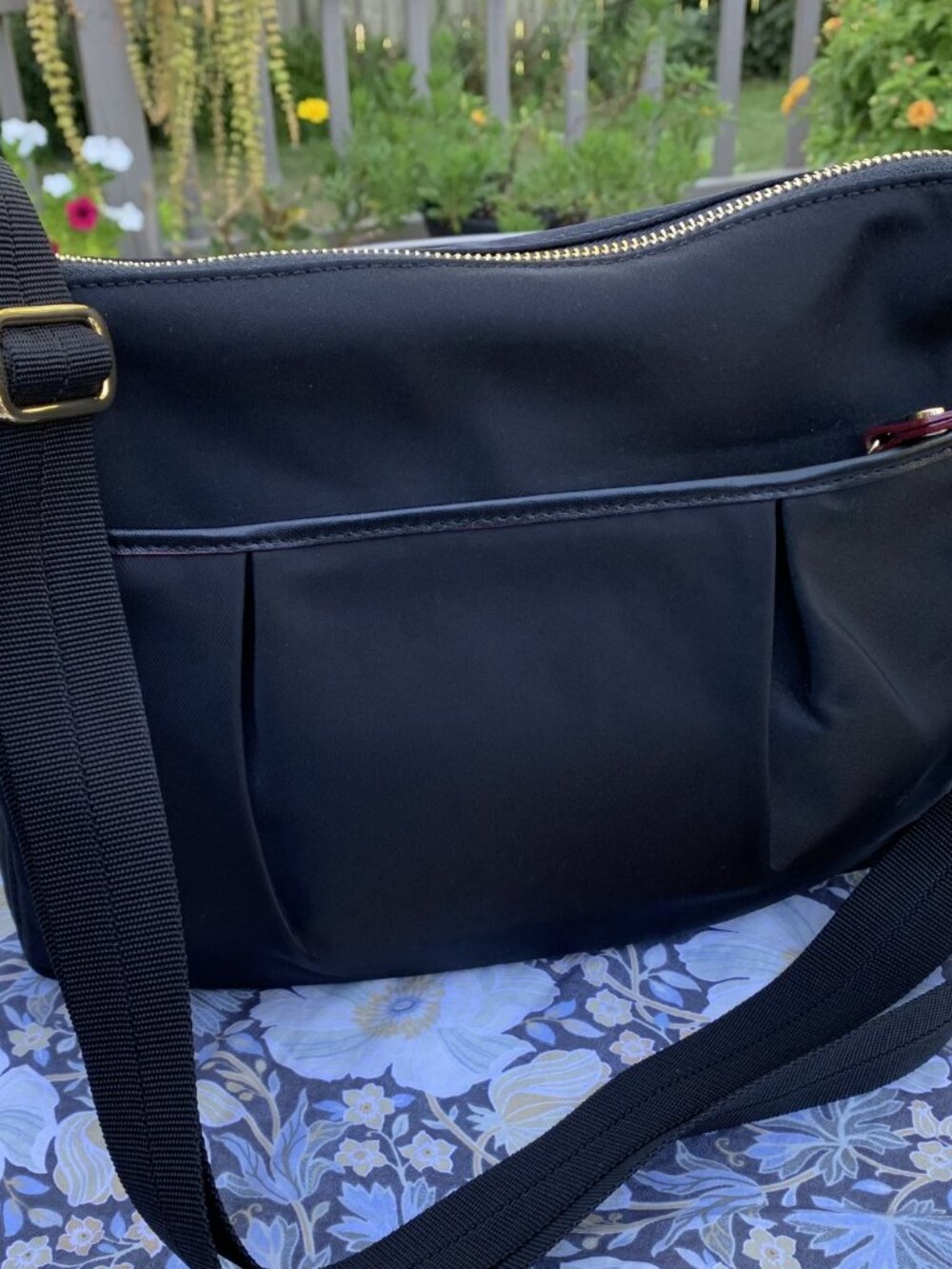 MZ Wallace Paige Black Bedford Nylon Crossbody NWT - Picture 2 of 13